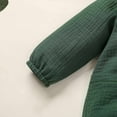 thumbnail image 6 of Zshosam Baby Rompers Boy Baby Girl Romper Long Sleeve Romper Jumpsuit Newborn Clothes for Girls Size 6 9 Months,(Green 6-9 Months), 6 of 9