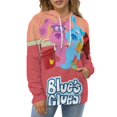thumbnail image 5 of Unisex Blue'S Clues Hoodies 3D Printed Pullover Hooded Sweatshirt with Pocket for Mens Womens, 5 of 8