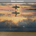 thumbnail image 6 of Ambesonne Ride the Wave Place Mats Set of 4, Surfer on Coast, Standard Size,, 6 of 6
