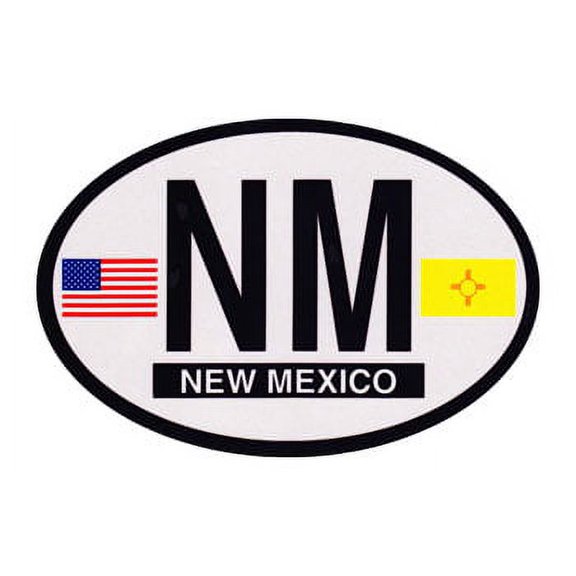 New Mexico Oval Decal