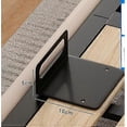 thumbnail image 1 of 2pcs Non-Slip Mattress Slide Stopper: Prevent Mattress From Sliding - Bed Stabilizer For Secure Sleep - Anti-Slip Gripper For Beds & Sofas, 1 of 3