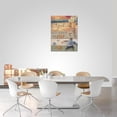thumbnail image 5 of Christian Jesus Walking Wall Art Beach Coastal Sea Turtle Jesus Footprint Pictures Wall Decor Religious Spiritual Canvas Prints Painting Framed Artwork for Bedroom Bathroom Living Room 12"x16", 5 of 6