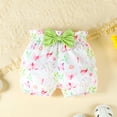 thumbnail image 5 of KEXE Baby Girl Outfits 2T Girls Clothes Toddler Baby Girl Outfits Summer Clothes Infant Spring Short Sleeve Shirt Tops Cute Shorts Set, 5 of 6