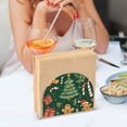 thumbnail image 3 of Yayeee Napkin Holder for Table Kitchen Paper Tissue Organization, Brown Christmas Gingerbread, 3 of 8