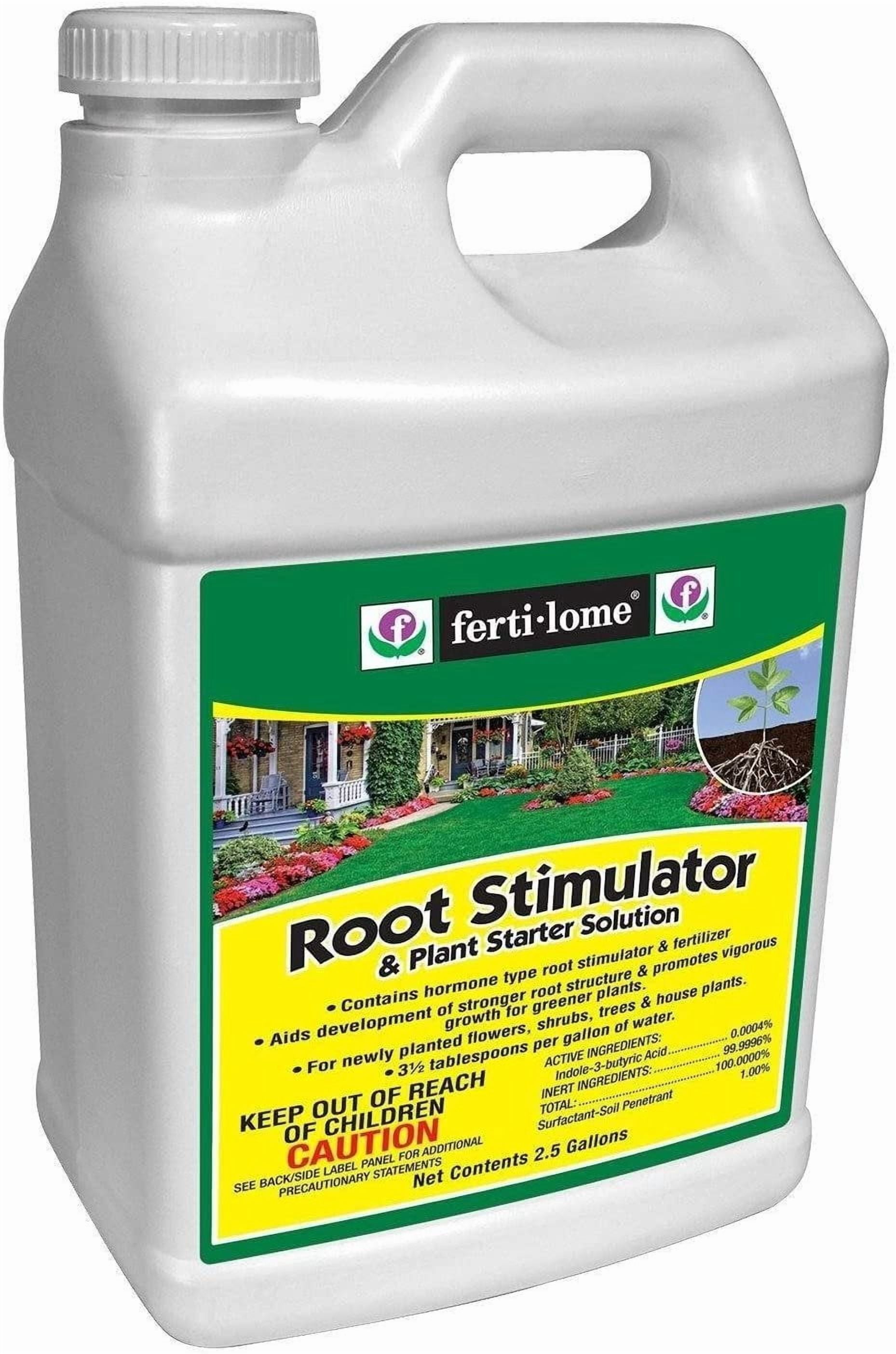 VPG Fertilome Root Stimulator Fertilizer - For Trees, Shrubs, Roses - 2.5Gal — Outdoor & Indoor Plant Use, Easy Application