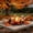 Assorted Fall Candle Ring Under $5 a4, variant on Usloyux 3Pcs Assorted Fall Artificial Pumpkin Maple Leaf Candle Ring Wreath, Mini Tabletop Candle Ring Wreath for Thanksgiving Holiday Decor, Autumn Maple Leaf Candle Ring with Pumpkin Accents for