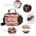 thumbnail image 4 of ALAZA Cute Dachshund Dogs Lunch Box Insulated Cooler Bag Reusable Tote Bags Shoulder Strap, 4 of 7