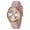 Pink, variant on Watch for Women, Nurse Watch for Doctors, Easy Read Dial, Pulse Meter Function, Silicone Band, Waterproof Watch, Mother's Day Gift for Women, Green