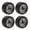 Titanium, variant on Yajisi 4pcs/set 1.9in Aluminum Alloy Beadlock Wheel Rims for Axial SCX10 90046 RC Crawler Car Parts Titanium