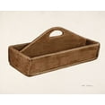 thumbnail image 2 of Griffith, LeRoy 14x12 White Modern Wood Framed Museum Art Print Titled - Knife Box 1940, 2 of 4