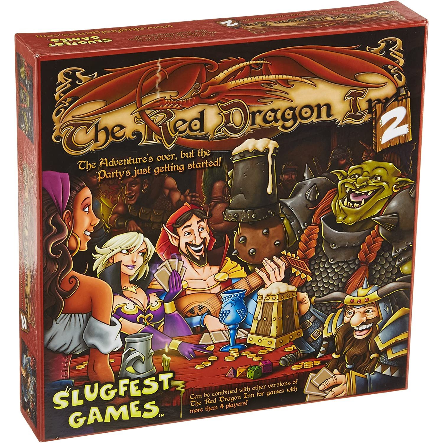 The Red Dragon Inn 2 Strategy Boxed Board Game Ages 13 & Up (SFG007