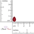 thumbnail image 4 of 1.5 ct 9x6mm Pear Cut VVS1 Simulated Pink tourmaline July Birthstone, 4 of 5