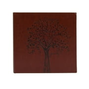New View Gifts Faux Leather Family Tree Embossed Photo Album, Holds 120 Pages, 4"x6" Photos