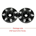 thumbnail image 4 of pitrice 2 Pieces RC Car Gasket Sturdy Practical Tail Protection Spacer Useful Creative Tail Gaskets Replacement for 1/10 Off-road Car black, 4 of 7
