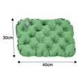 thumbnail image 4 of Tnobhg Inflatable Seat Cushion Waterproof Wear-Resistant Quick Inflate Deflate Comfortable Air Support Airplane Car Seat Pad, 4 of 7