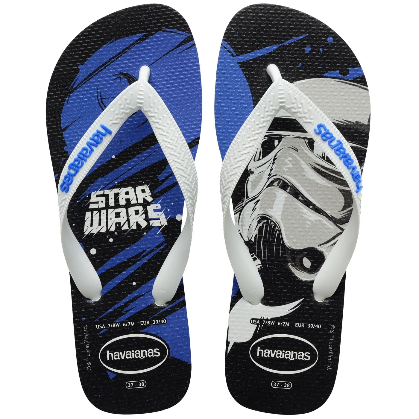 betekenis vervoer Weggelaten Havaianas Boys Kids Star Wars Flip Flop Sandals, White, Size 9 Childrens -  Walmart.com