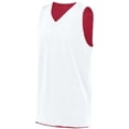 thumbnail image 5 of Augusta Tricot Mesh Reversible Jersey 2.0 161 Scarlet/White S, 5 of 7