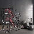 thumbnail image 5 of ZHON 4 Bike Storage Rack Garage (Max. 70kg/154LBS), 4 Bicycle Indoor Standing Bike Rack, Height Adjustable for Road Mountain Bicycles Fits to 24"-29" Wheels, 5 of 7