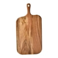 thumbnail image 3 of Wooden Chopping Board Serving Platter Charcuterie Board with Handle for Family Party and Housewarming Gift, 3 of 8