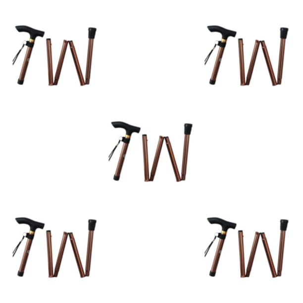 Seitruly Muletas Senderismo Trekking Muletas plegables Bastones antideslizantes Accesorios de senderismo Bastón de escalada Bastones para Type8 NO8