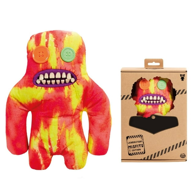 HIXOWIA Fuggler Funny Ugly Monster Laboratory Misfits, 9" Fugglers Plush Toys Collectible Sasquoosh, Soft Plushies Stuffed Animal Fuggler with Teeth Birthday Halloween Christmas Gifts for Kids 4+