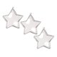 thumbnail image 4 of 3 Piezas Decoraciones para árboles de Navidad Gloria Adorno de bolas transparentes Claro 10cm, 4 of 9