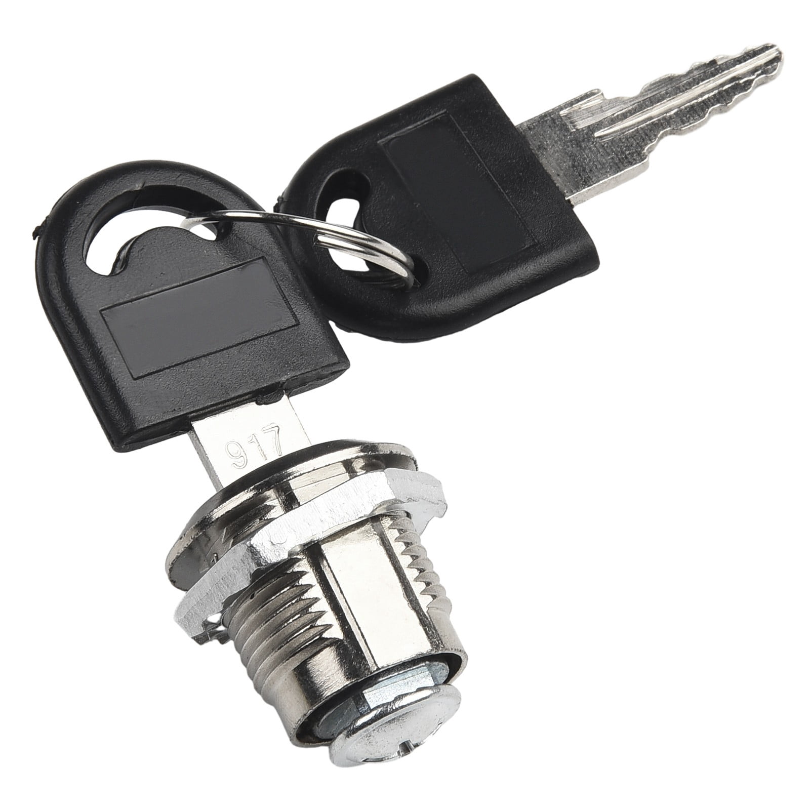 Padlockable Cam Lock – Zinc Alloy Locker Lock For Mailboxes, Toolboxes, Furniture & Storage (25mm)