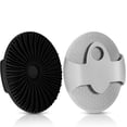 thumbnail image 1 of 2 Pcs Cepillo Corporal de Silicona, Cepillo Baño de Ducha, Cepillo Exfoliante Corporal Ducha, Estropajo Suave Exfoliante (Negro Y Gris), 1 of 4