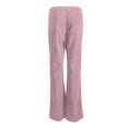 thumbnail image 5 of Womens Trousers Woman Pants Casual Pink Pants Women Womens Lounge Pants Women'S Wide Leg Pants with Pockets Women Fall Pants, 5 of 5