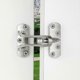 thumbnail image 2 of z 2 Pack Satin Nickel Swing Bar Door Lock for Home and Hotel, 2 of 5