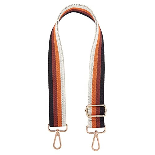 5cm wide Bag Strap canvas cotton fabric Shoulder strap belt Chromatic  stripe DIY bag accessories adjustable 140~88