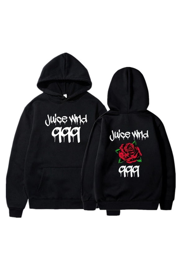 Unisex Juice Hoodie Sweatshirts Pullover Hooded Men Women Tops Fashion Wrld Autumn Winter Rapper Hoodies