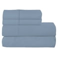 thumbnail image 2 of Full Soft Home 1800 Series Solid Microfiber Ultra Soft Sheet Set - Dusty Blue, 2 of 7