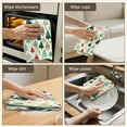 thumbnail image 5 of 6 Pcs Funny Kitchen Towels,Beige Christmas Tree Pattern Microfiber Dish Towels,Kitchen Tea Towels,Kitchen Towel Set (18" X 26"), 5 of 7