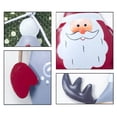 thumbnail image 3 of De Navidad Hierro Forjado Muñeco De Nieve Santa Elk Decoraciones Para Árboles De Navidad Colgante Colgante Adornos De Ventana De Cocina Kearding HA042687-02, 3 of 6