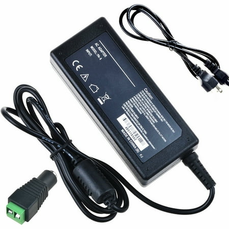 

KONKIN BOO Compatible Global Screw Terminals Adapter CCTV Security Camera AC Adapter Power DIY 12V (Positive inside) 5A with OD: 5.5mm Barrel Plug Tip + Screw Terminals Replacement for DIY Connecting