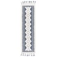 thumbnail image 2 of Safavieh Natura Ashlea Geometric Wool Runner Rug, Ivory/Blue, 2'3" x 8', 2 of 10
