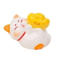 thumbnail image 5 of Fancyes Lucky Cat Figurine Creative Statue Birthday Gift Cute Sculpture Tabletop Decoration for Home Bedroom Entryway Table Bookshelf 5.6x3.4x4.1 cm, 5 of 8