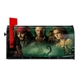 thumbnail image 1 of Piratas del Caribe - Funda magnética para buzón de correo, decoración para jardín, patio, hogar, exterior, 25,5 x 21 pulgadas, 1 of 4