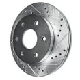 thumbnail image 5 of Detroit Axle - 13.78" inch Front Drilled and Slotted Disc Brake Rotors for Ford Expedition F-150 Lobo Lincoln Navigator, 5 of 8