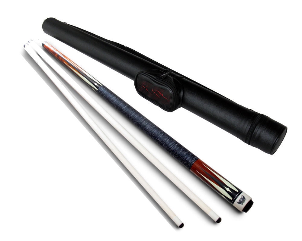 Champion GN 2 Shaft Cue Stick with 5 16x18 Joint, Black Pool Case, Cuetec Glove by Champion Sport Co