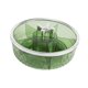 thumbnail image 5 of Bandeja para servir con tapa y base giratoria de 5 compartimentos. Platos para aperitivos. Verde, 5 of 9