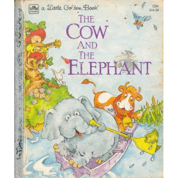 Pre-Owned The Cow and the Elephant (Hardcover) 0307602192 9780307602190