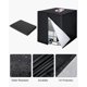 thumbnail image 4 of Cubierta para tanque IBC de 1000L, tapa para tanque de agua 420D, cubierta de protección para tanque Anti-UV, cubierta para tanque IBC con cremallera, 120 x 100 x 116 cm(Negro), 4 of 5