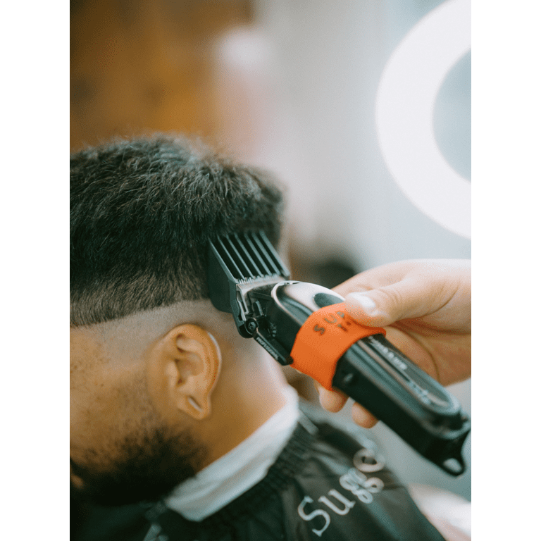 Supreme Trimmer BARBER GRIPPERS – Salon & Barber Hair Holder Grips for Men,  Women, Barbers, Stylists, Makeup Artist 2PK (Red & Black)