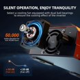 thumbnail image 4 of Inversor de corriente Junbpaw LGE-1080Ti 1080W 12V a 110V ultra silencioso, 4 of 9