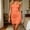 Orange, variant on Bodycon Dresses Womens Dress Sexy Slip Dress Plus Size Dresses for Curvy Dresses Square Neckline Sleeveless Mini Red Going Out Dress M