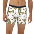 thumbnail image 2 of Men'S Boxer Briefs, Light Bulb Vintage Soft And Breathable Mens Underwear Boxer Briefs With Widen Waist, 2 of 2