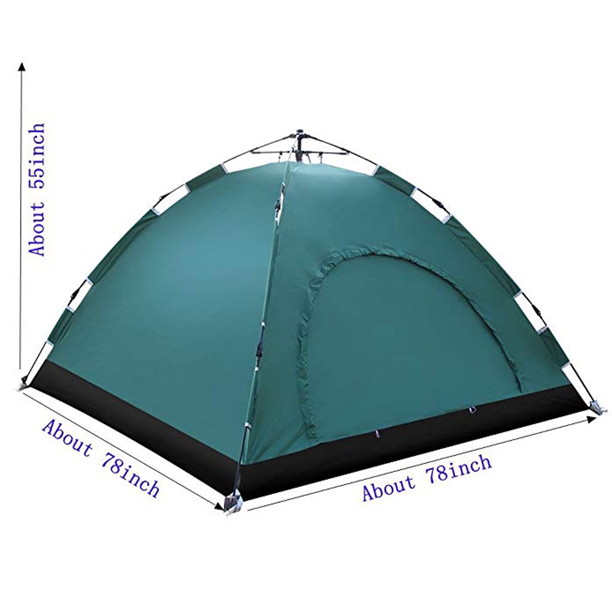 4 Person Family Tent Instant Automatic Pop-up Folding Waterproof Camping Outdoor