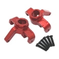 thumbnail image 4 of Juego de 2 copas de dirección delanteras para modelos RC a escala 1:14, compatibles con 14209 y Rojo, 4 of 9